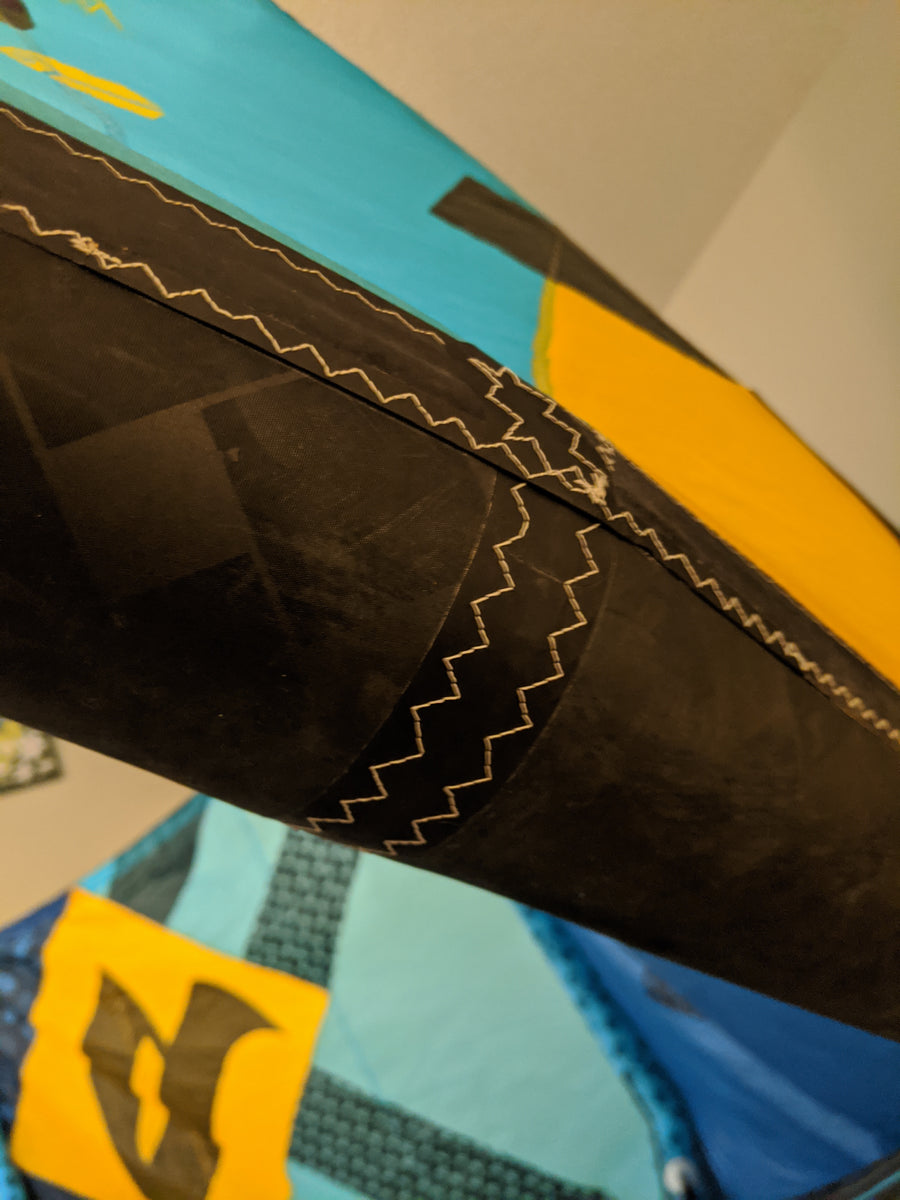 Another Kite Repair Leading Edge Blowout Shred Kiteboarding