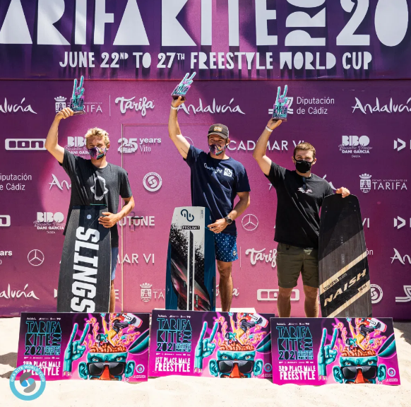 GKA Freestyle World Cup 1st Place Eleveight XS and Master Kiteboard - Arthur Guillebert